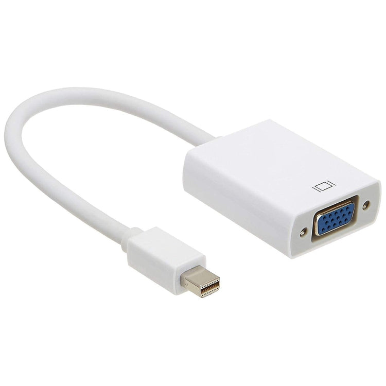 Mini DP to VGA Adapter Cable, Supports 1080P Mini DP to VGA Adapter Cable, Supports 1080P